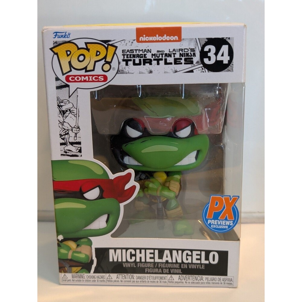 Funko Pop! Teenage Mutant Ninja Turtles - Michelangelo #34